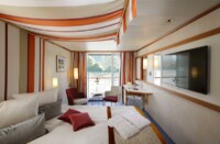 2-Bett-Juniorsuite mit französischem Balkon 23 E m² 2-Bett-Juniorsuite mit französischem Balkon 23 E m²