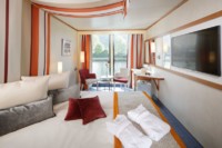 2-Bett-Außenkabine mit Panoramafenster 16 B m² 2-Bett-Außenkabine mit Panoramafenster 16 B m²