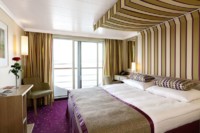 2-Bett-Außenkabine mit französischem Balkon 15 C m² 2-Bett-Außenkabine mit französischem Balkon 15 C m²