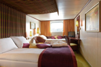 2-Bett-Außenkabine mit Fenster und Zusatzbett 15.5 A m² 2-Bett-Außenkabine mit Fenster und Zusatzbett 15.5 A m²