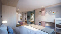2-Bett-Familienkabine mit 3 Zusatzbetten 28 G m² 2-Bett-Familienkabine mit 3 Zusatzbetten 28 G m²