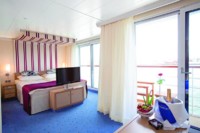 2-Bett-Balkonsuite mit französischem Balkon 29 F m² 2-Bett-Balkonsuite mit französischem Balkon 29 F m²